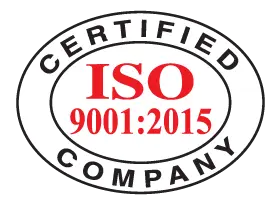 ISO 9001:2015 Certified Company